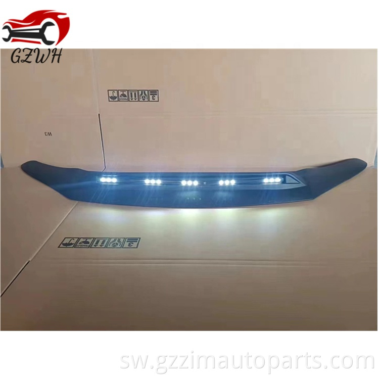 Car Led Lights Front Bonnet Hood Guard With Led For Hilux Revo 2016 20212